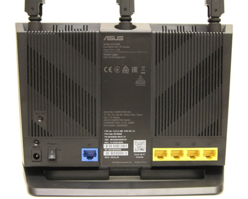 Маршрутизатор Asus 4G-AX56 LTE Cat. 6 до 300 Мбіт/с Маршрутизатор Asus 4G-AX56 LTE Cat. 6 до 300 Мбіт/с