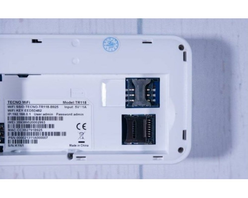 4G беспроводной маршрутизатор Tecno TR118 4G беспроводной маршрутизатор Tecno TR118
