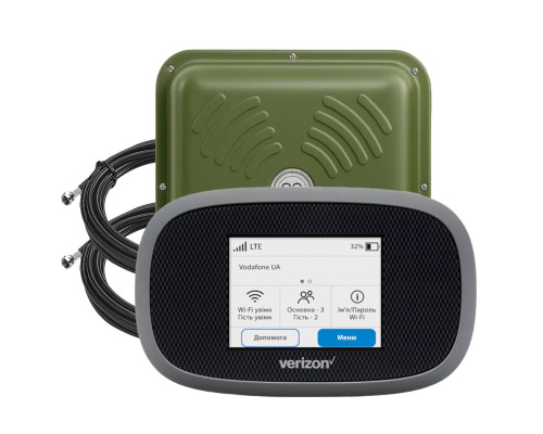 Комплект 4G для военных роутер Novatel MiFi 8800L + 4G антенна MIMO