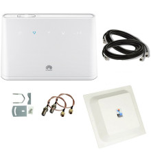 Комплект 4G WiFi роутер Huawei B310s-22 + 4G антенна MIMO 2x15 дБ + кабель + переходники