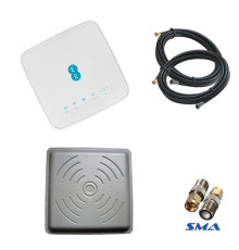 4G комплект WiFi роутер Alcatel HH70VB c антеною Rnet 2x24 дБ та кабелем