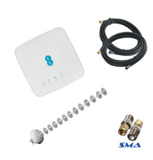 4G комплект WiFi роутер Alcatel HH70VB c антеною Rnet 2x20 дБ та кабелем