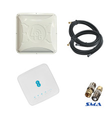 4G комплект WiFi роутер Alcatel HH70VB c антеною Alta 2x16 дБ та кабелем