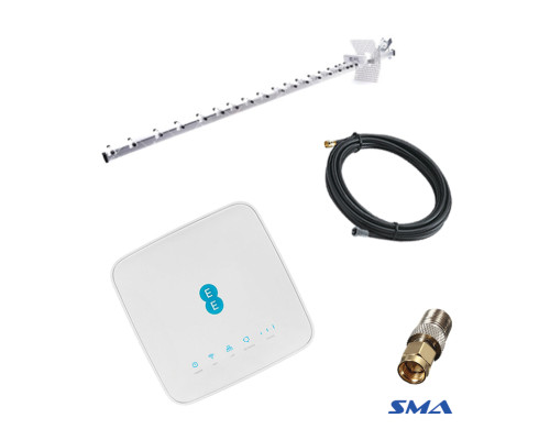 4G комплект WiFi роутер Alcatel HH70VB c антенной Стрела 21 дБ и кабелем