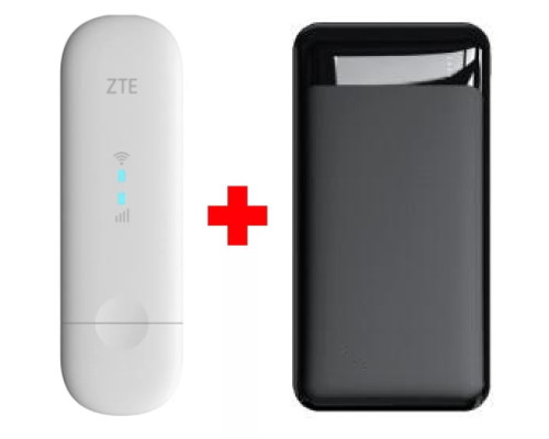 4G модем с WIFI ZTE MF79U + Powerbank 10000 мАг 4G модем с WIFI ZTE MF79U + Powerbank 10000 мАг