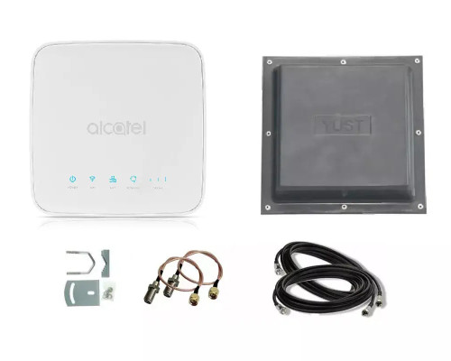 Комплект 4G WiFi роутер Alcatel HH40 + антена MIMO YUST 2x15 дБ