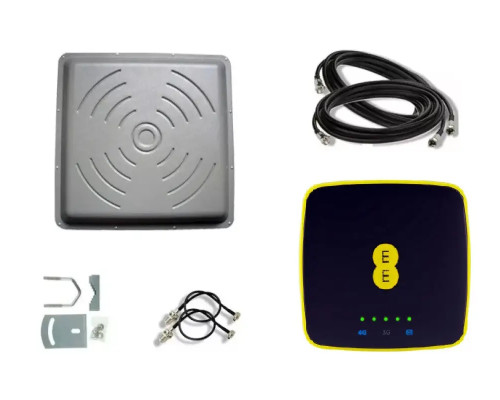 Комплект 4G WiFi роутер Alcatel EE40 + антена MIMO RNet 2x24 дБ