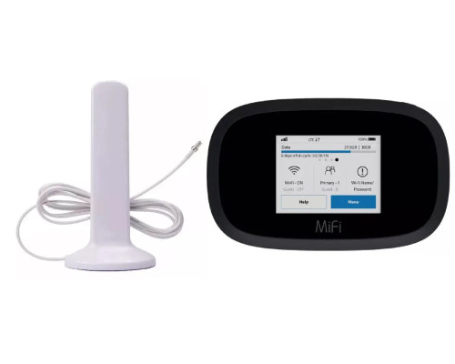 Комплект 4G WiFi модем Novatel MiFi 8000L + автомобільна антена 16 дБ