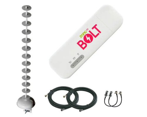Комплект 4G інтернет за містом Bolt E8372 + антена MIMO 2x20 Дб 