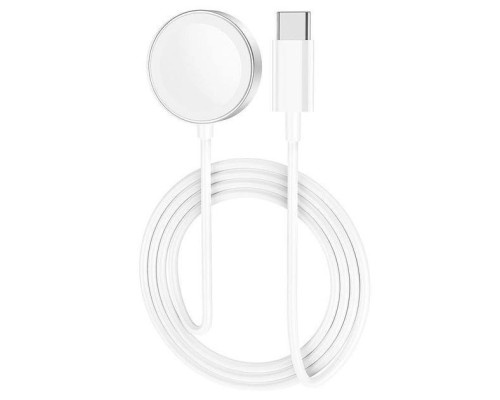 Бездротовий зарядний пристрій Watch Magnetic Charger to USB Cable (1m) White