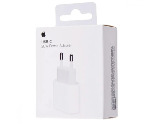 Мережевий зарядний пристрій 20W USB-C Power Adapter USB-C to Lightning Cable (MHJE3ZM)