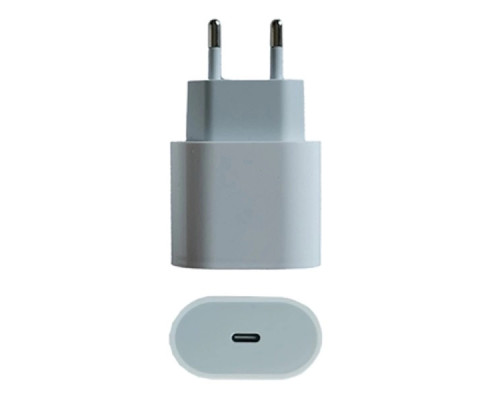 Мережевий зарядний пристрій 35W USB-C Power Adapter USB-C to Cable 1m White (MHJE3ZM)
