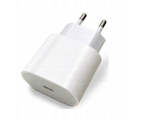 Мережевий зарядний пристрій 35W USB-C Power Adapter USB-C to Cable 1m White (MHJE3ZM)