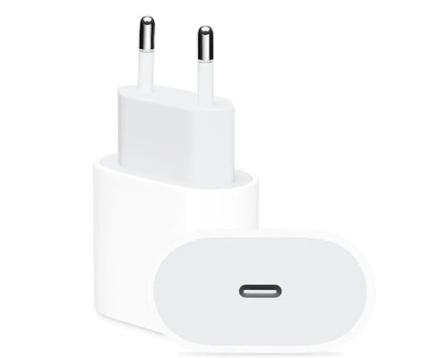 Мережевий зарядний пристрій 20W USB-C Adapter Original (MHJE3ZM/A)