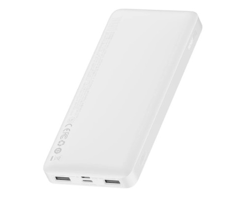 Повербанк Baseus Bipow Power Bank 15W 10000 mAh White Повербанк Baseus Bipow Power Bank 15W 10000 mAh White