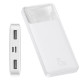 Повербанк Baseus Bipow Power Bank 15W 10000 mAh White