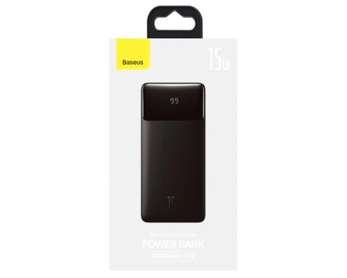 Повербанк Baseus Bipow Power Bank 15W 10000 mAh Black Повербанк Baseus Bipow Power Bank 15W 10000 mAh Black