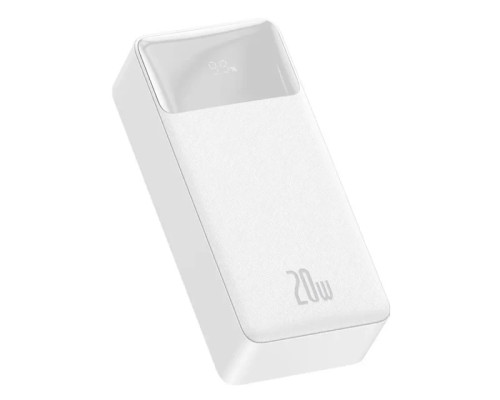 Повербанк Baseus Bipow Power Bank 30000mAh 22.5W Quick Charge White (PPDML-N02) Повербанк Baseus Bipow Power Bank 30000mAh 22.5W Quick Charge White (PPDML-N02)