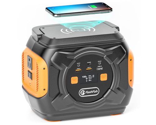 Зарядна станція Flashfish A301 80000mAh 320W з бездротовою зарядкою