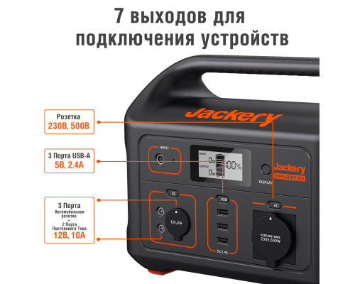 Портативна електростанція Jackery Explorer 500 Портативна електростанція Jackery Explorer 500