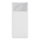 Повербанк Baseus Bipow Digital Display 30000 mAh 15W White