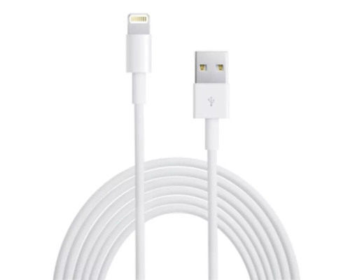 Кабель для iPhone Lightning to USB зарядний кабель для iPad IOS 2m і блок живлення зарядний Комплект White PAVLYSH (PZ-20)
