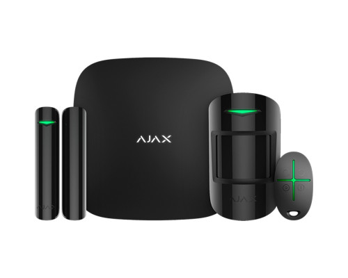 Комплект GSM сигнализации Ajax StarterKit Plus Black