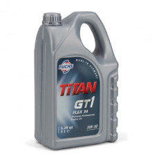 Моторное масло синтетическое FUCHS TITAN GT1 FLEX 34 5W-30 5 л
