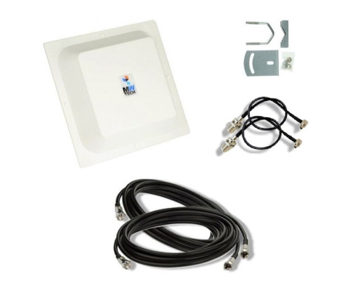 Комплект 4G WiFi USB роутер Huawei E8372 + 4G антенна 2x15 дБ